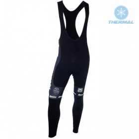 Collant à Bretelles 2018 Bianchi Countervail Hiver Thermal Fleece N001
